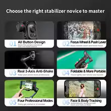 Axis Phone stabilizer, AI face tracking