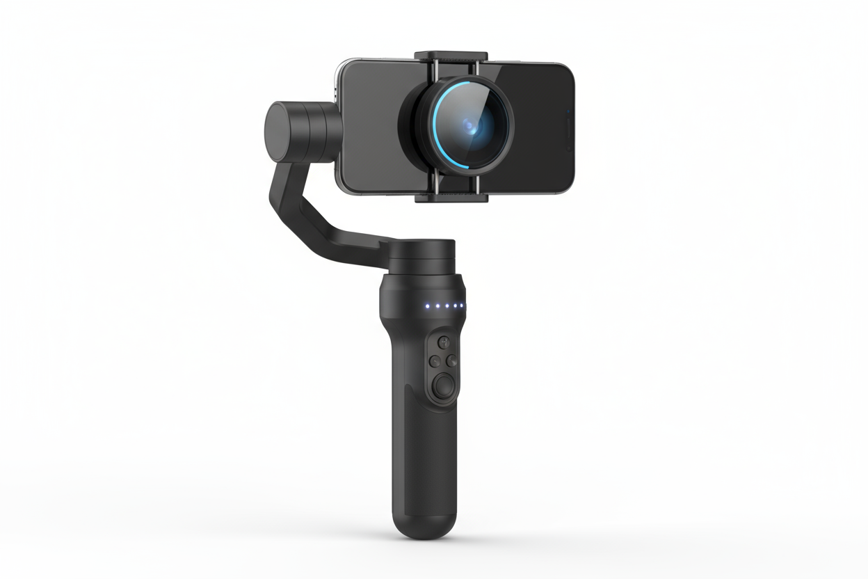 axis phone stabilizer gimblar, ai face tracking, smart